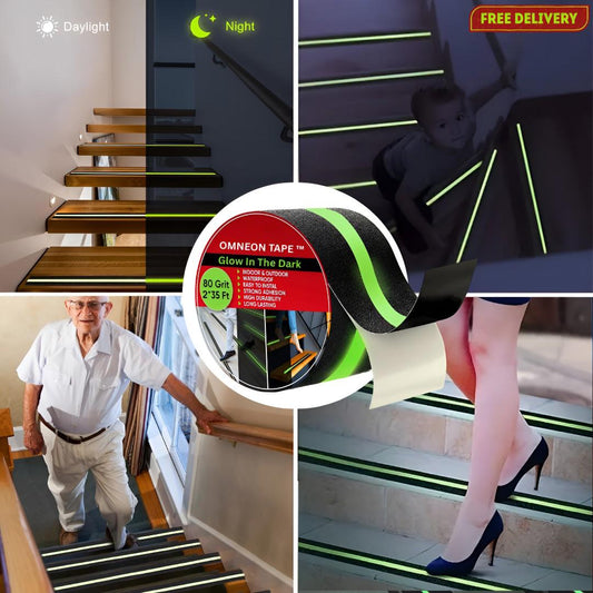 Anti Slip Tape – Stop Slips Anywhere Stairs | Bathroom | Kitchen | Wet Surfaces